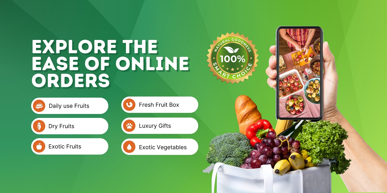 Green Yellow Modern Grocery Online Order Banner (1)